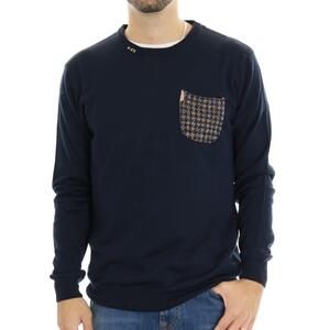 MAGLIA TASCHINO BLU